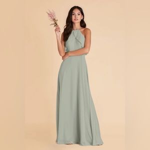 NWT Birdy Grey Jules dress in sage green chiffon - discontinued style!